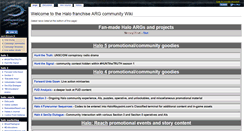 Desktop Screenshot of halo.wikibruce.com